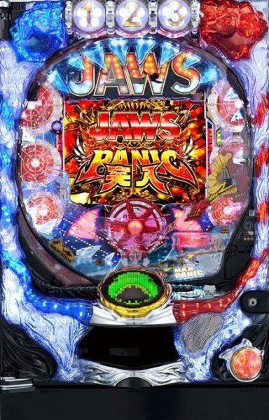 画像1: CA JAWS It's a SHARK PANIC　(中古パチンコ) (1)