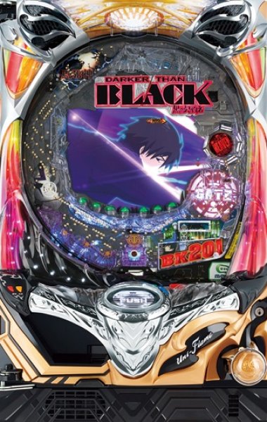 画像1: CRダーカーザンブラック黒の契約者 (中古パチンコ) (1)